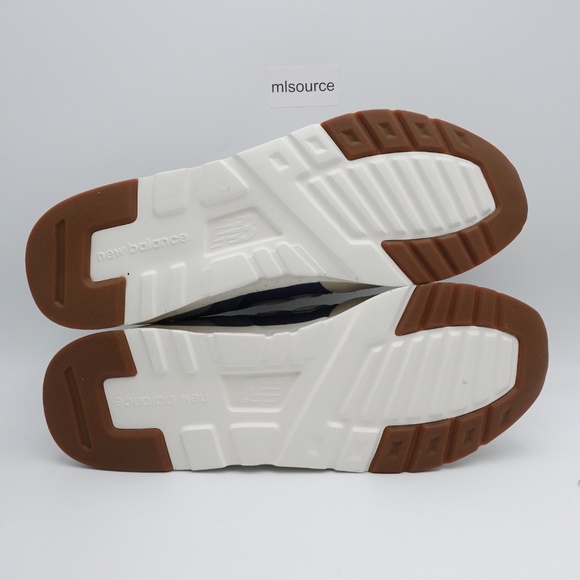 NEW Size 14 Men's New Balance 997H Cordura Sneakers CM997HZO White/Sea Salt - Picture 6 of 7